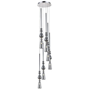 Светильник подвесной Crystal Lux Lux LUX D360-6 CHROME